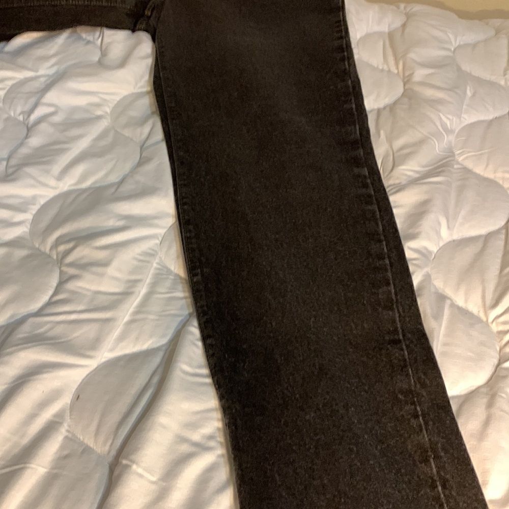 Levi’s 501 Button Fly Red Label Size 9M Black Denim women 1994 - Picture 8 of 15